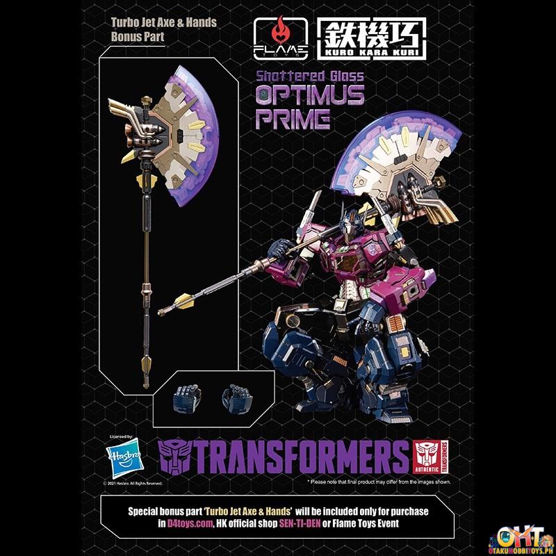 Flame Toys [Kuro Kara Kuri] Shattered Glass Optimus Prime Exclusive Ver