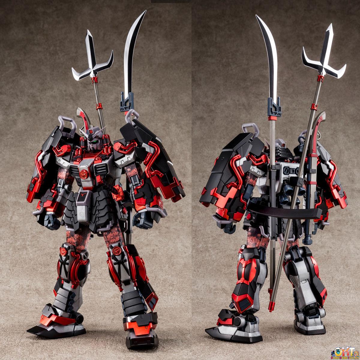 Bandai MG 1/100 Shin Musha Gundam Sengoku No Jin Black Robe Large Armor