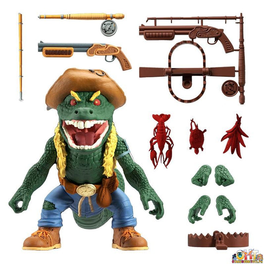 SUPER7 Teenage Mutant Ninja Turtles Ultimates Leatherhead Fillet 7-Inch Action Figure