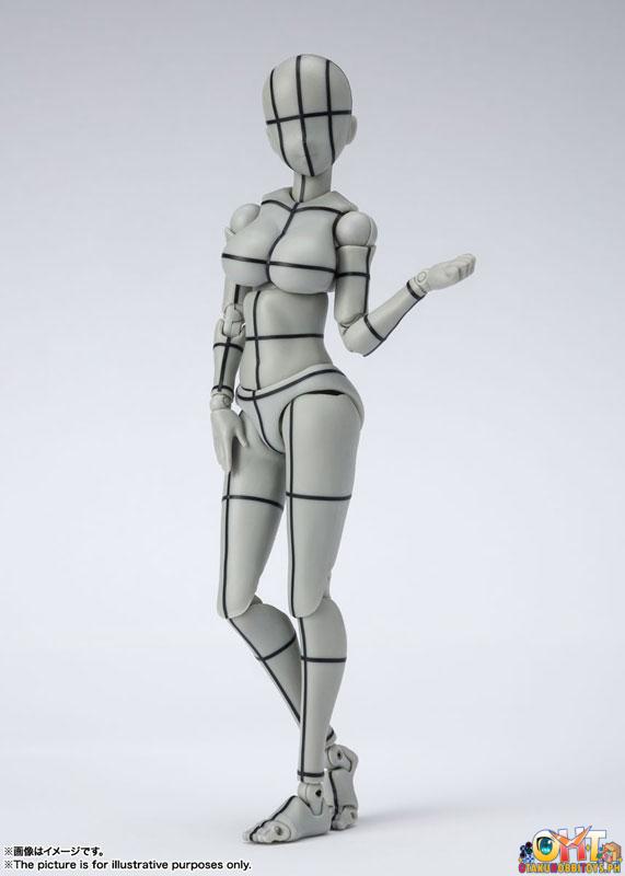 S.H.Figuarts Body-chan -Kentaro Yabuki- Wireframe (Gray Color Ver.)