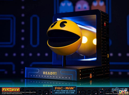 First 4 Figures 7" PVC Painted Statue PAC-MAN (Standard Edition)