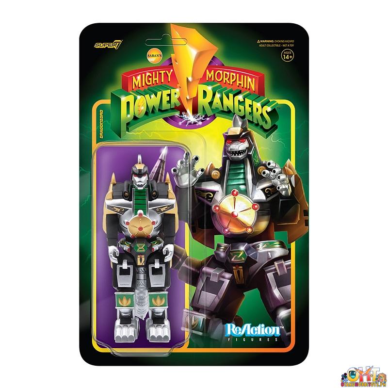 SUPER7 Mighty Morphin Power Rangers ReAction Figure Wave 2 - Dragonzord
