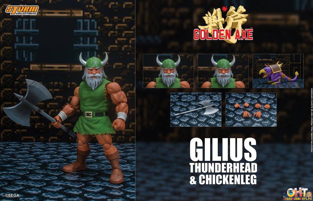 Storm Collectibles Gilius Thunderhead & Chicken Leg - GOLDEN AXE