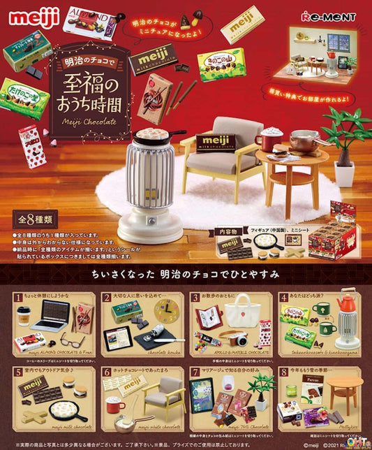 [RE-OFFER] Re-Ment Petit Sample Meiji Sweet Time with Chocolates [Box of 8]
