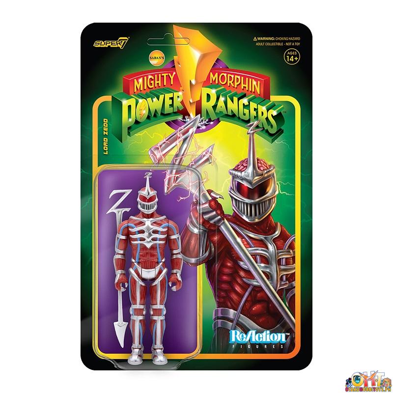SUPER7 Mighty Morphin Power Rangers ReAction Figure Wave 2 - Lord Zedd