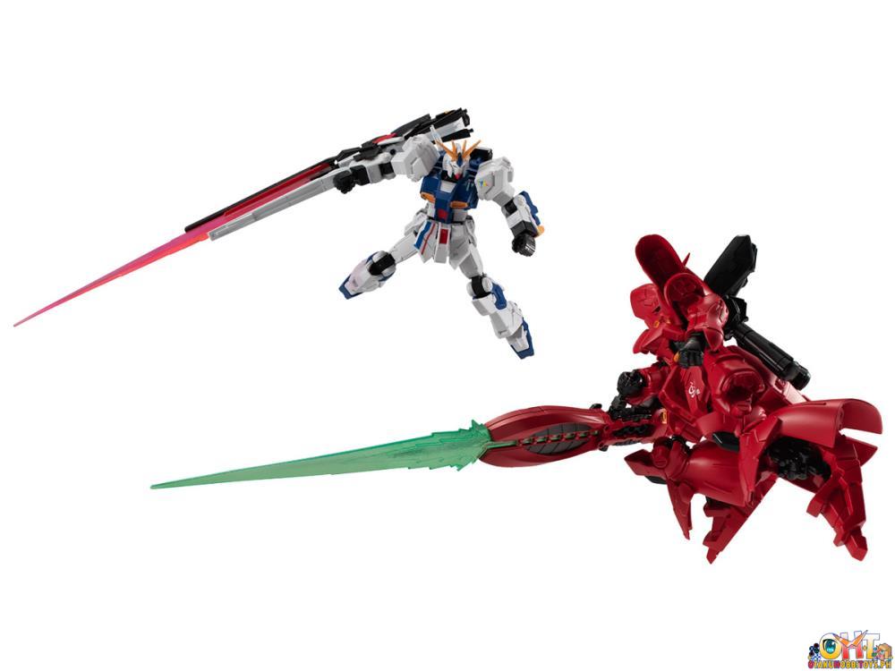 Bandai Mobile Suit Gundam G-Frame FA RX-93ff νGUNDAM & MSN-04FF Sazabi Set W/o Gum