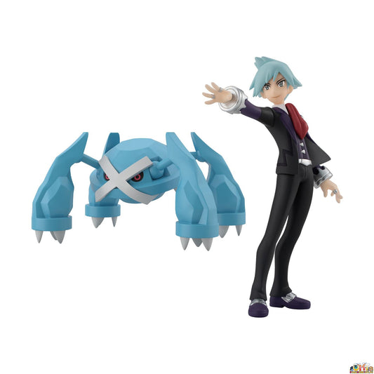 Bandai Pokemon Scale World Hoenn Steven & Metagross (without Gum)