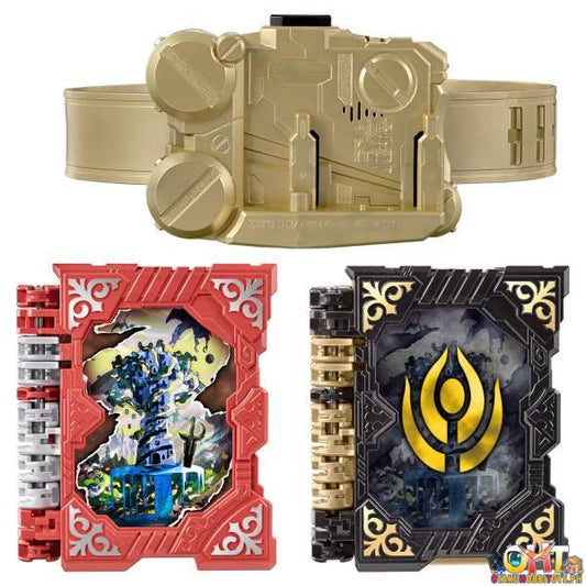 Bandai DX Omni Force & Grimoire Wonder Rider Book＋Dooms Driver Buckle - Kamen Rider Saber
