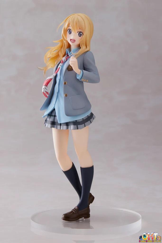 Taito Your Lie in April Coreful Figure Kaori Miyazono School Uniform Ver.