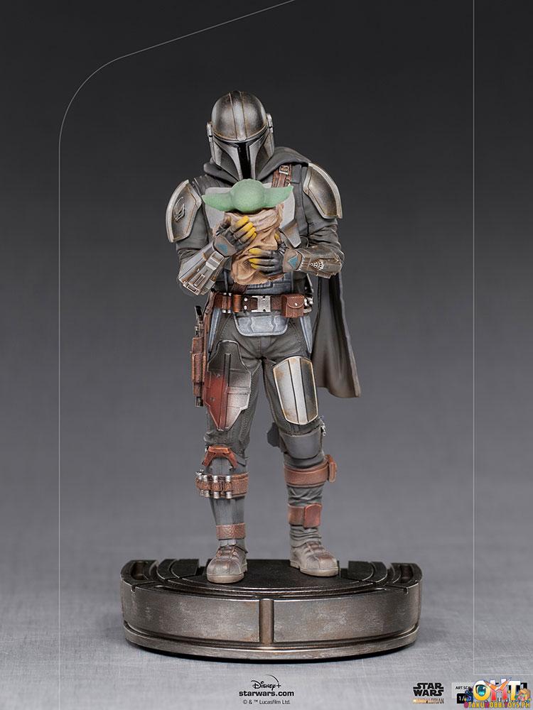 Iron Studios 1/10 The Mandalorian and Grogu Art Scale - The Mandalorian