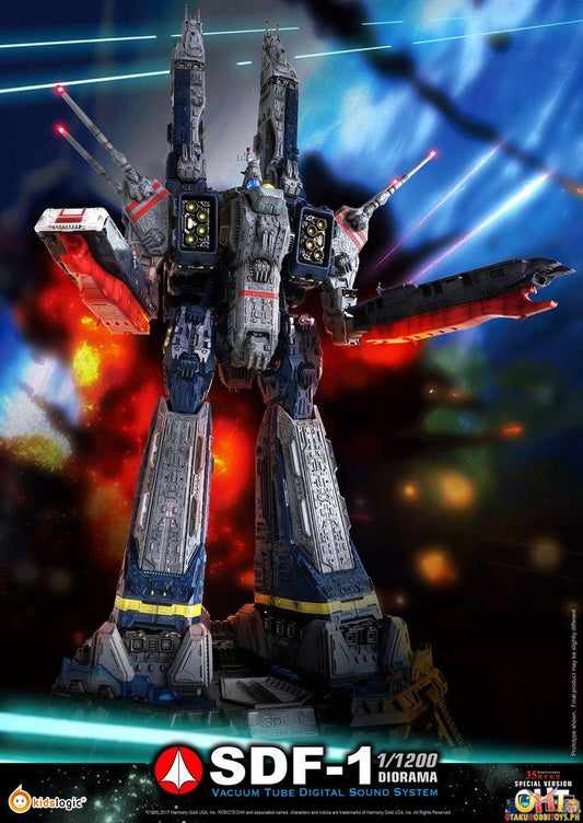 Kids Logic ST03 1:1200 Robotech SDF-1 Macross - Diorama Vacuum Tube Digital Sound System