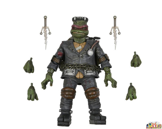 NECA Universal Monsters x Teenage Mutant Ninja Turtles - 7" Scale Action Figure - Ultimate Raphael as Frankenstein's Monster