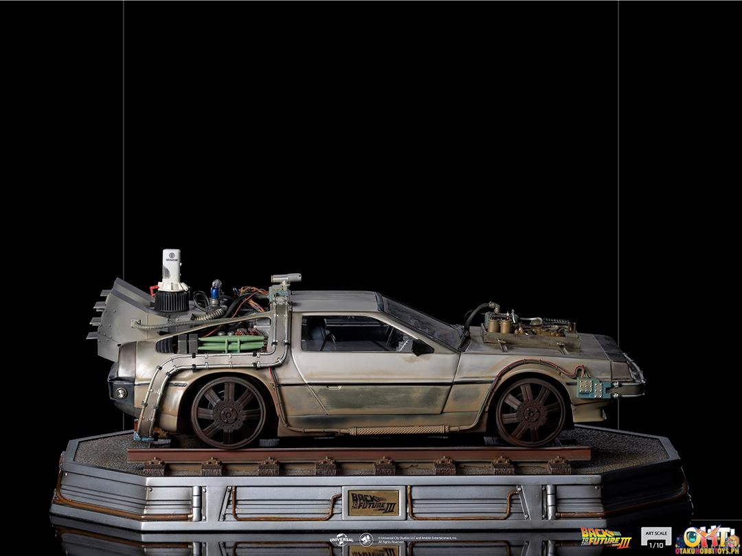 Iron Studios Back to the Future Part III 1/10 DeLorean III Art Scale