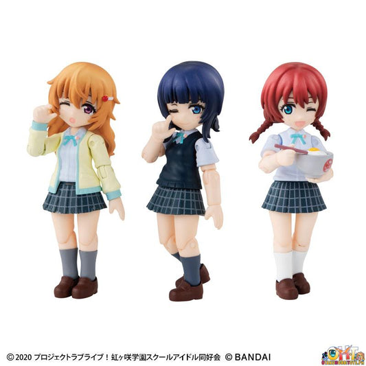 Bandai AQUA SHOOTERS! Feat. Nijigasaki High School Idol Club 03 (Set of 3) - Love Live! Nijigasaki High School Idol Club