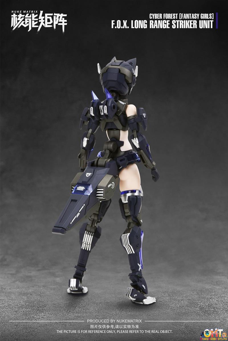 NUKE MATRIX FANTASY GIRLS Vol.1 1/12 Cyber Forest F.O.X Long Range Striker Unit