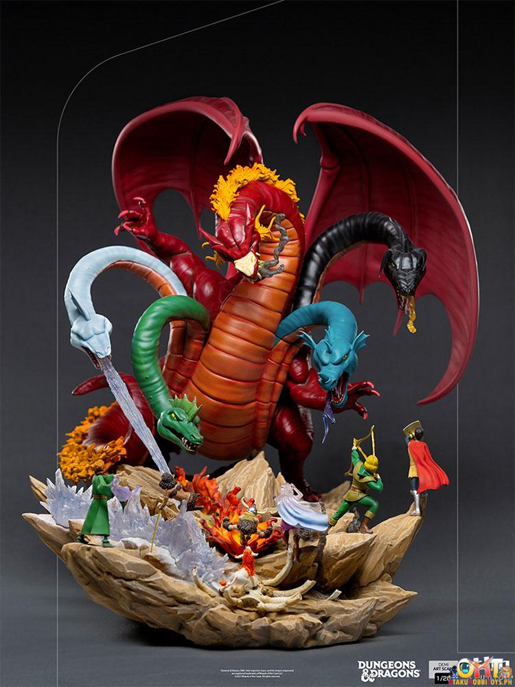 Iron Studios 1/20 Tiamat Battle Demi Art Scale - Dungeons and Dragons