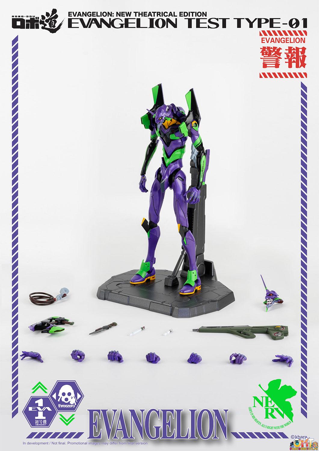 [RE-OFFER] Threezero Evangelion: New Theatrical Edition ROBO-DOU Evangelion Test Type-01