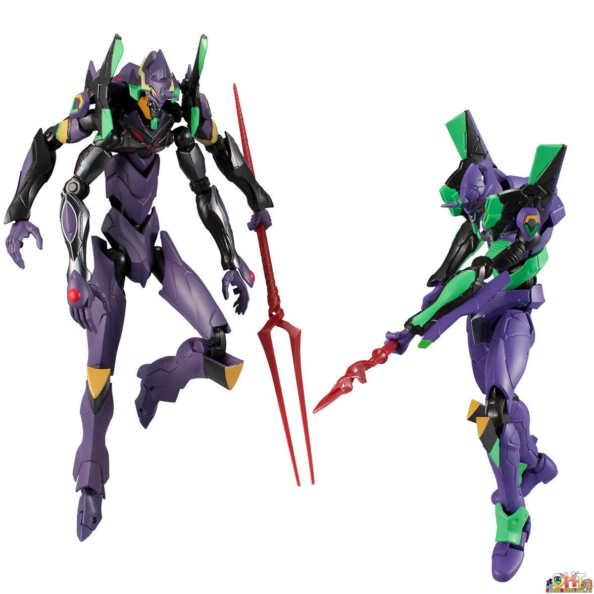 Bandai EVA-FRAME: Evangelion New Theatrical Edition: Unit 01 VS Unit 13 SET W/o Gum