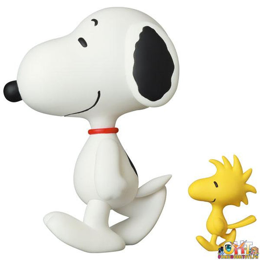 Medicom Toy Vinyl Collectible Dolls No.385 VCD Snoopy & Woodstock 1997 Ver.