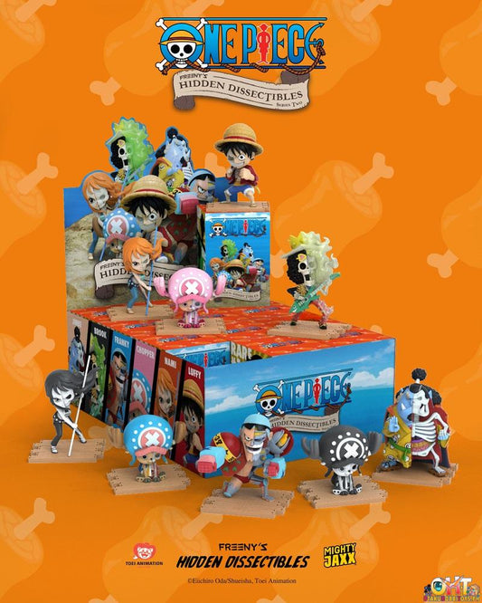 Mighty Jaxx Freeny's Hidden Dissectibles: One Piece Wave 2 (Box of 12)