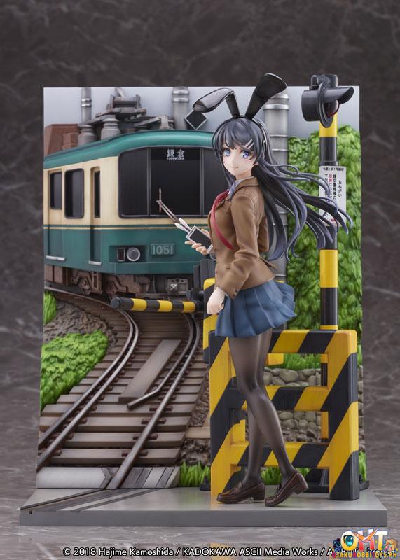 eStream Shibuya Scramble Figure 1/7 Mai Sakurajima Eno Den Ver. - Rascal Does Not Dream of Bunny Girl Senpai