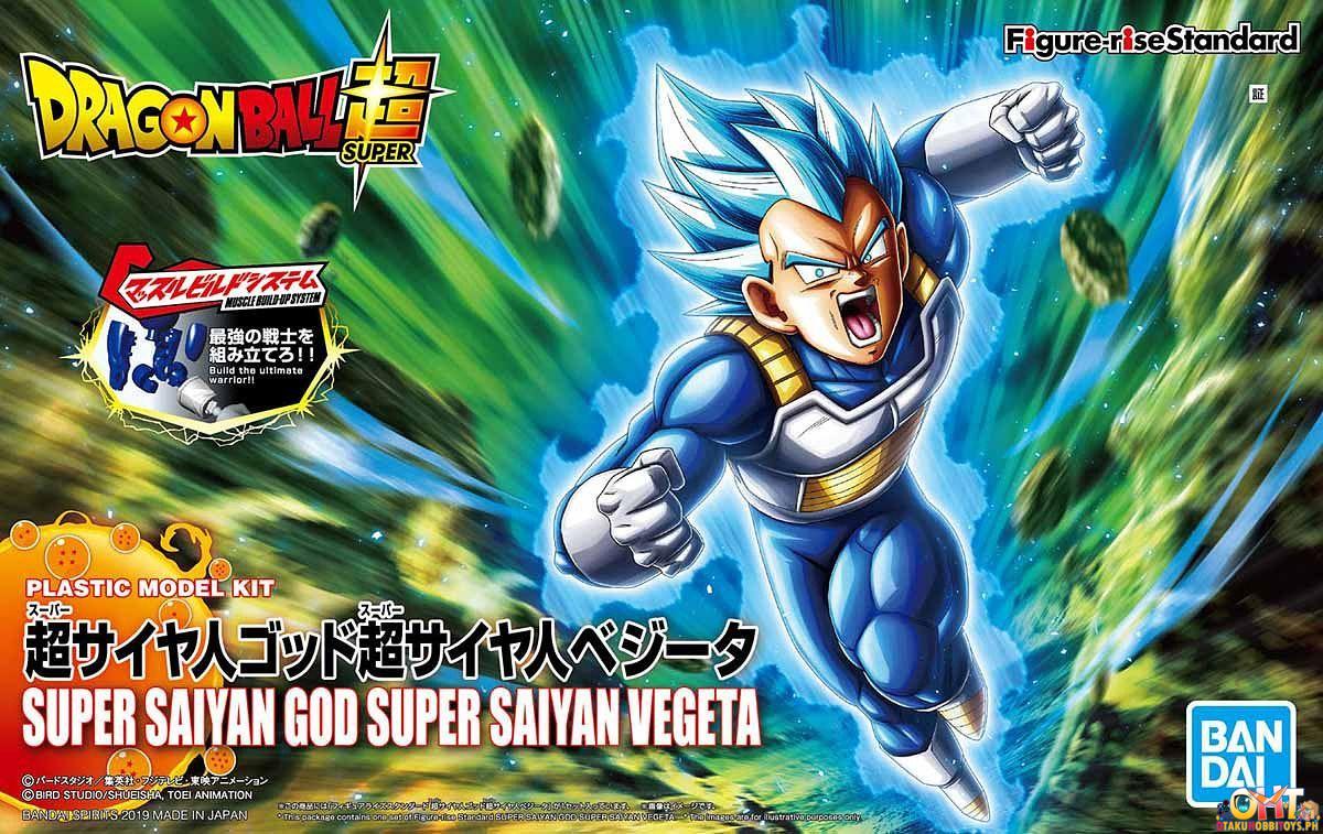 [RE-OFFER] Bandai Figure-rise Standard Super Saiyan God Super Saiyan Vegeta (Renewal) - Dragon Ball Super
