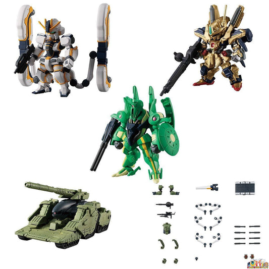 Bandai FW Gundam Converge ♯PLUS 03 W/o Gum (Set of 5)