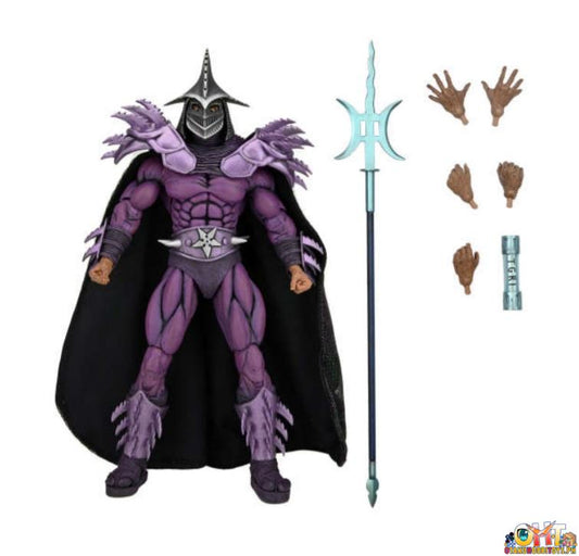 NECA Teenage Mutant Ninja Turtles - 7" Scale Action Figure - Secret of the Ooze 30th Anniversary Ultimate Shredder (EU Homage)