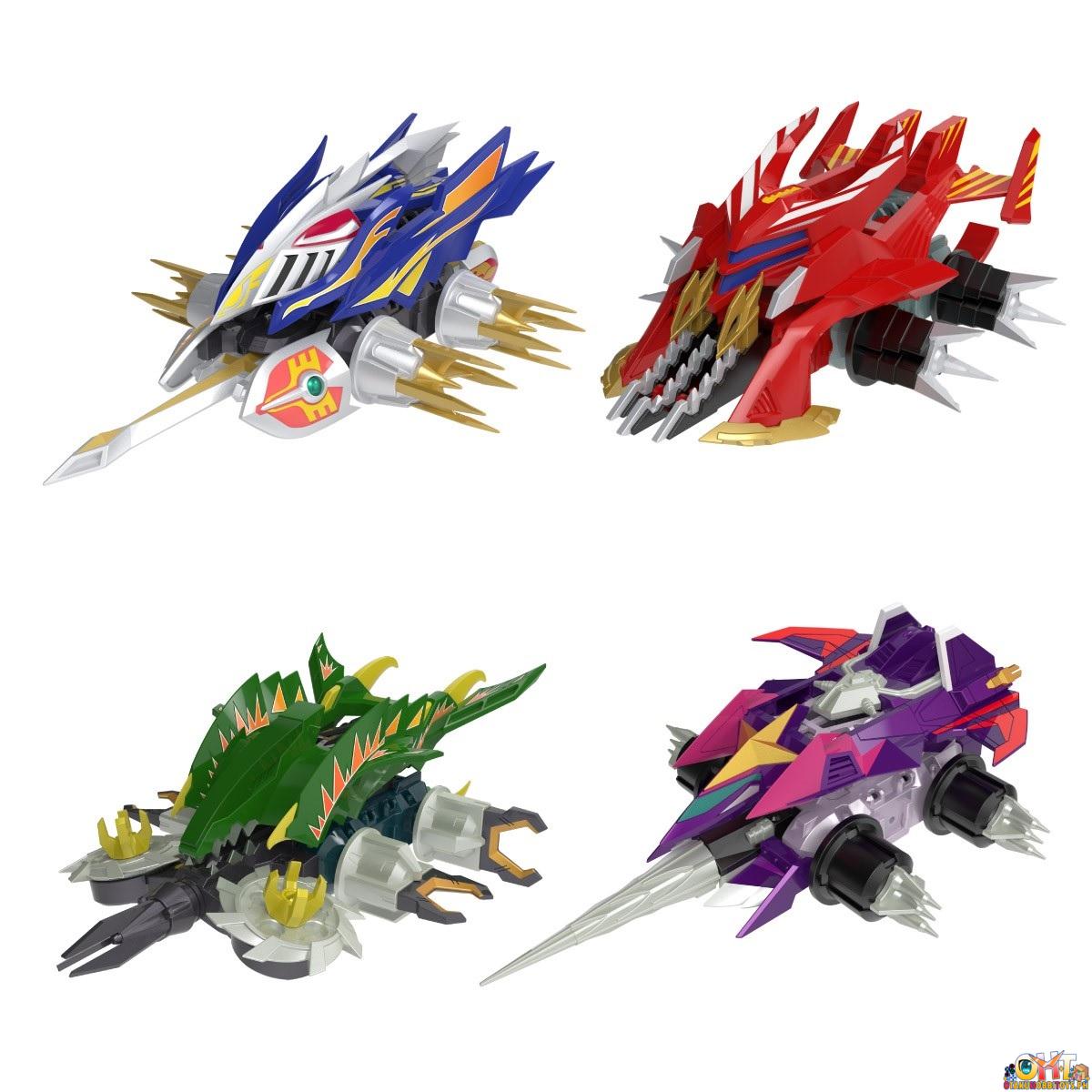 Bandai SMP [SHOKUGAN MODELING PROJECT] Crash Gear Battle 2 Garuda Phoenix Set (Set of 4)