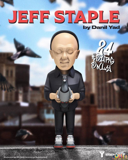 Mighty Jaxx Jeff Staple by Danil Yad