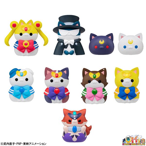 Megahouse MEGA CAT PROJECT Sailor Moon / Sailor Mewn, In the name of the moon I will punish mew! (set of 8)【with gift】