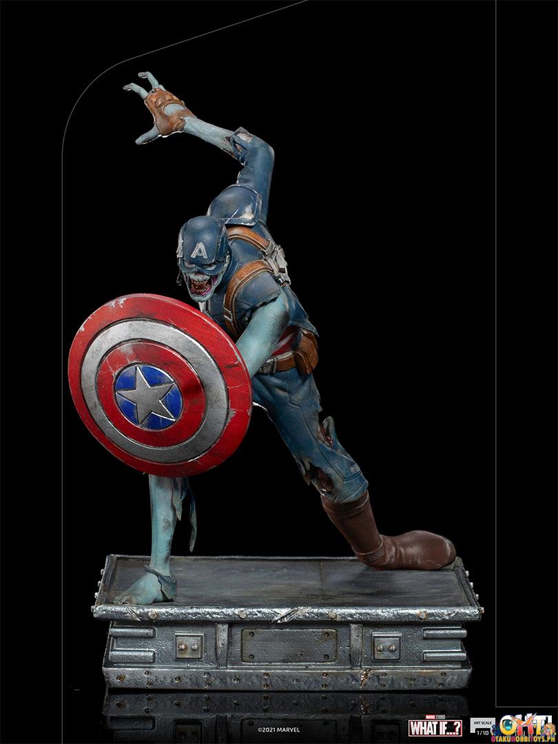 Iron Studios What If…?1/10 Zombie Captain America Art Scale