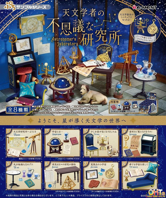 Re-Ment Petit Sample Astronomer's Laboratory [Box of 8]