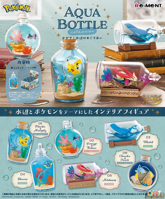 Re-Ment Pokemon Aqua Bottle Collection [Box of 6]