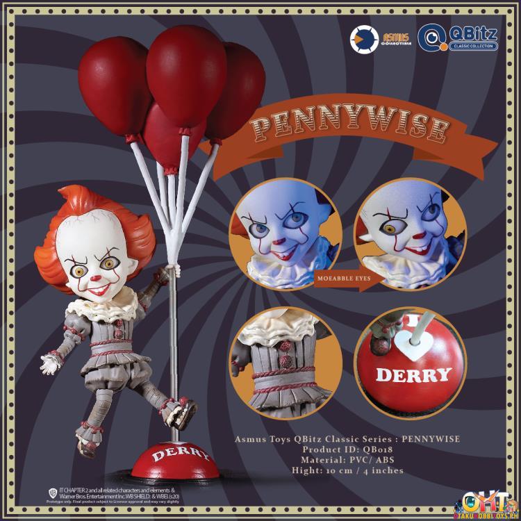 Asmus Toys Q-Bitz Classic Series IT Chapter Two Pennywise Balloon Ver. QB018