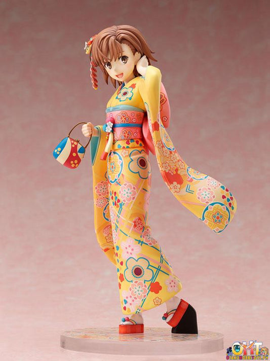 FuRyu 1/7 Mikoto Misaka Furisode Ver - A Certain Scientific Railgun T