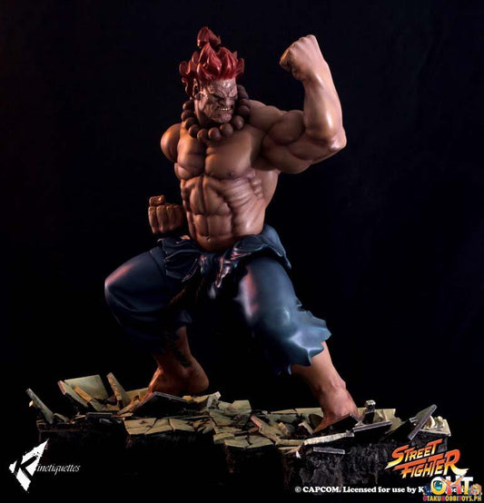 Kinetiquettes Street Fighter Battle of the Brothers – Akuma / 豪鬼 – EX Alpha diorama