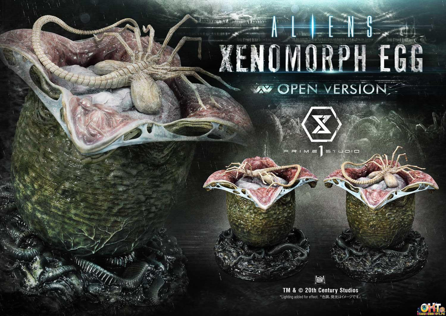 Prime 1 Studio Premium Masterline Aliens (Comics) Xenomorph Egg Open Version