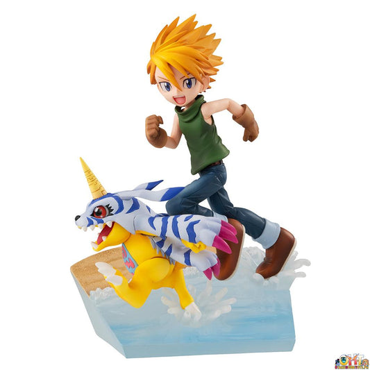 Megahouse G.E.M. Series Digimon Adventure Yamada Ishida & Gabumon 2022 Ver.