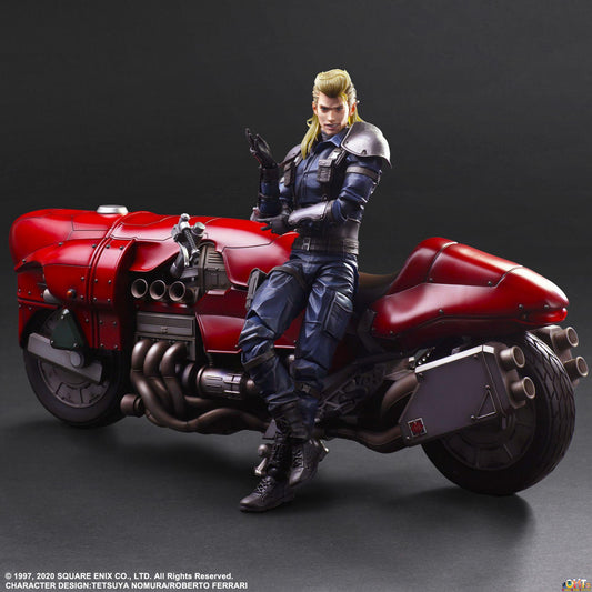 Play Arts Kai Action Figure Final Fantasy® VII Remake Roche & Motorcycle SET