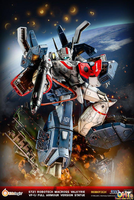 Kids Logic ST21 Robotech Macross VF1J Full Armour Version Statue