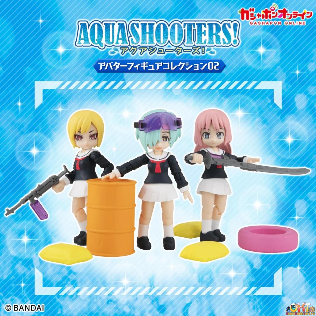 Bandai AQUA SHOOTERS! Avatar Figure Collection 02 [Set of 3]