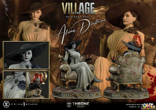 Prime 1 Studio Resident Evil Village Throne Legacy Collection 1/4 Alcina Dimitrescu TLCRE-01