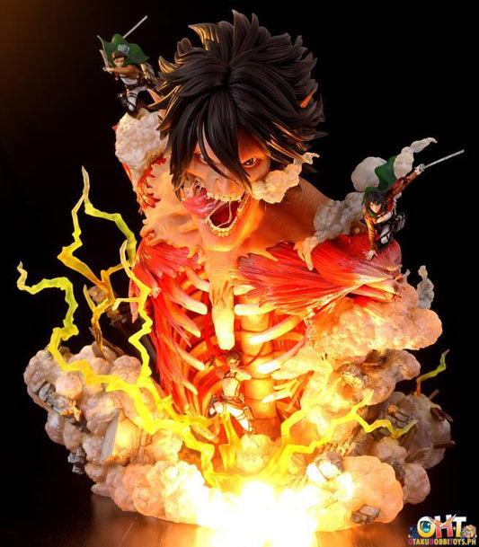 Kinetiquettes Attack on Titan 1/10 Hope for Humanity Scale Diorama Set