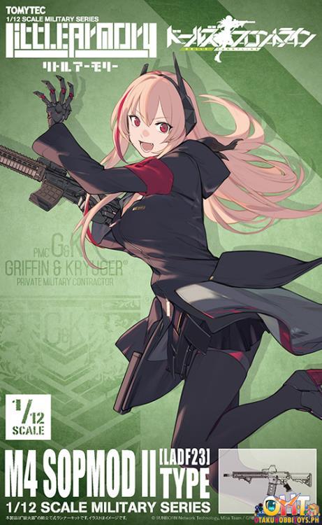 Tomytec 1/12 Little Armory (LADF23) Girl's Frontline M4 SOPMOD II Type