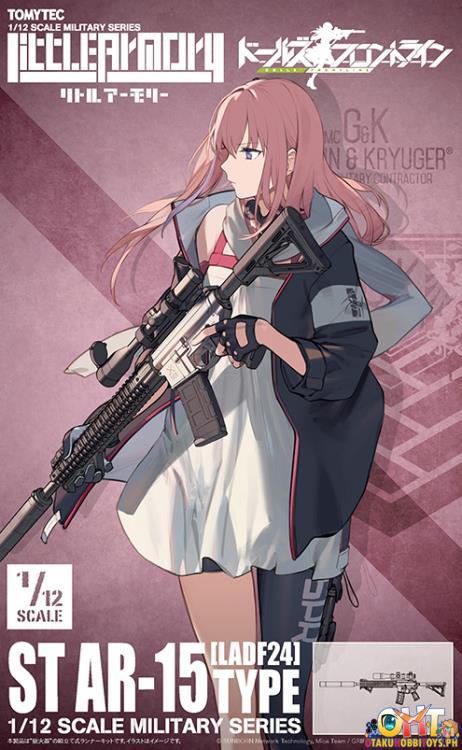 Tomytec 1/12 Little Armory (LADF24) Girl's Frontline ST-AR15 Type