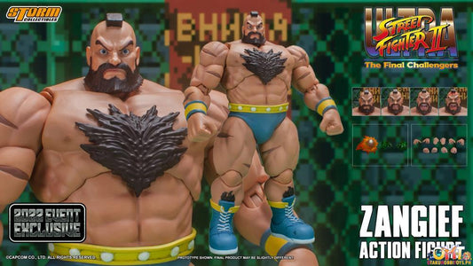 Storm Collectibles Ultra Street Fighter II: The Final Challengers Zangief (Teal) 2021 Event Exclusive
