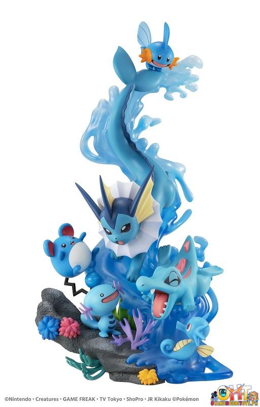 Megahouse G.E.M. EX Series: Pokémon Water Type DIVE TO BLUE【with gift】