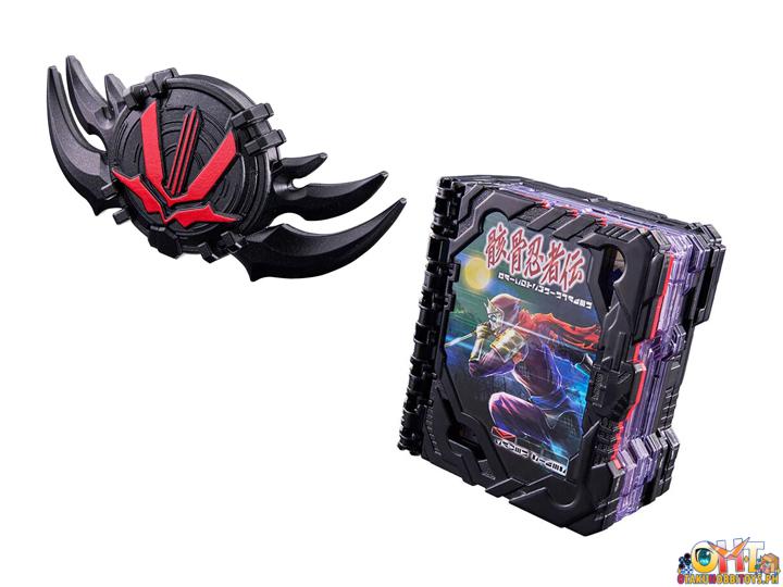 Bandai Kamen Rider Saber DX Kokuranken Shikkoku Emblem & GaikotsuNinjaden Wonder Ride Book