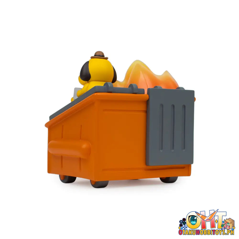 100% Soft Dumpster Fire - This Is Fine Vinyl Figure